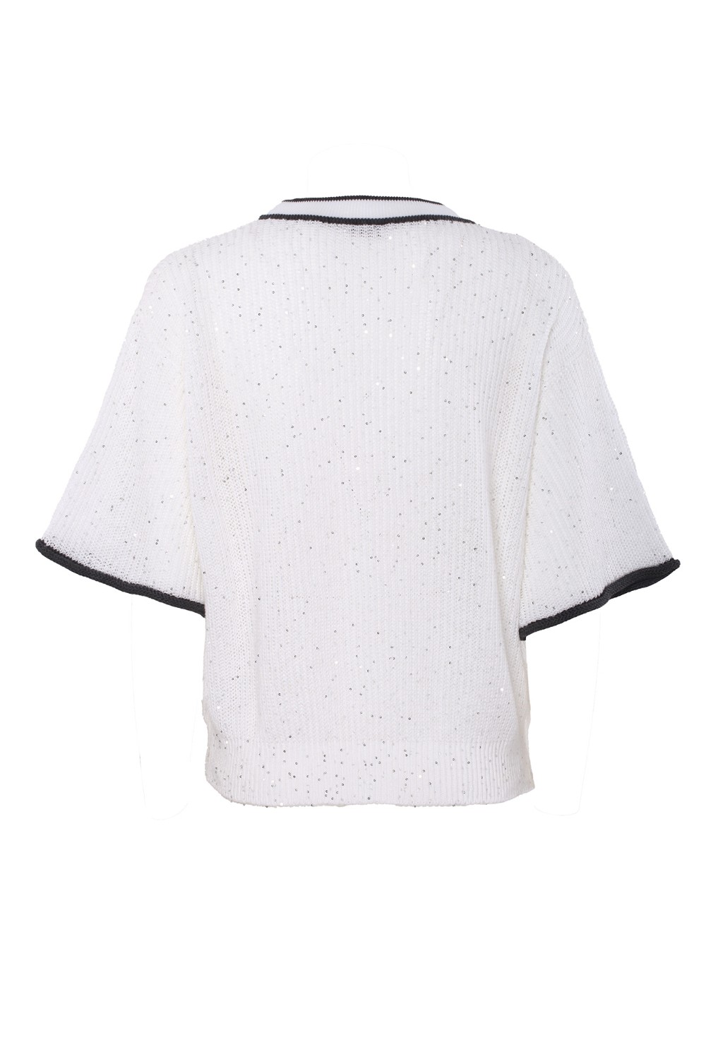 shop BRUNELLO CUCINELLI Saldi Pull: Brunello Cucinelli pull in cotone.
Mezze maniche.
Decorazione in paillettes.
Composizione: 100% cotone.
Made in Italy.. MCO555900-C159 number 1692118
